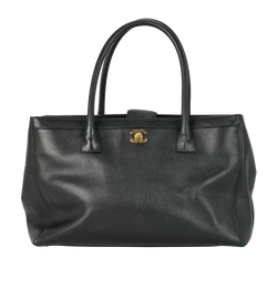 Executive Tote, Leather, Black, 13788875, 2*